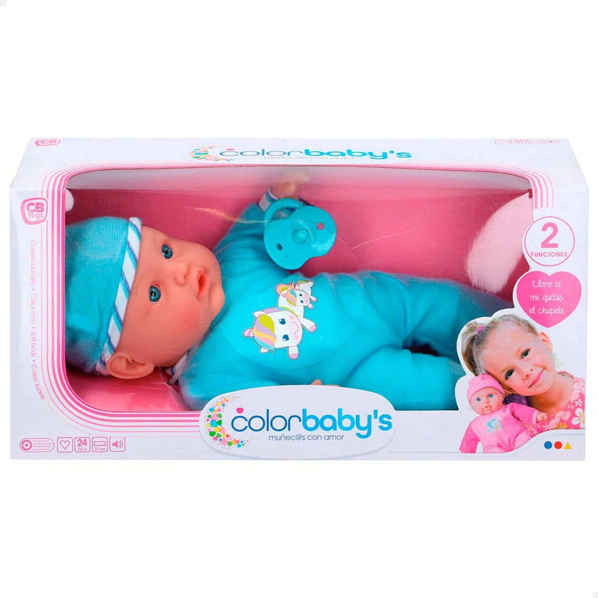 Kūdikių lėlė Colorbaby 32 cm 6 vnt.