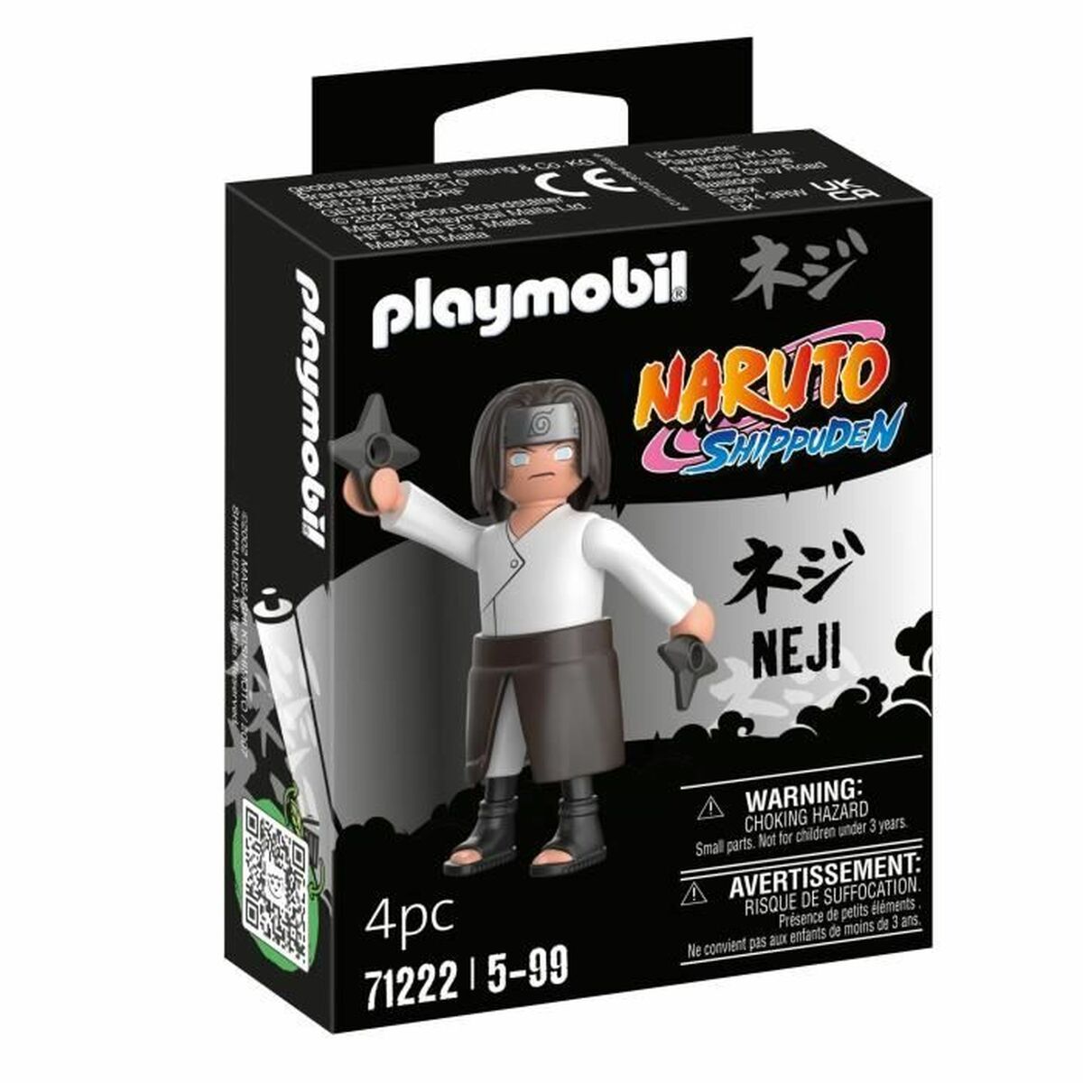 Playset Playmobil Naruto Shippuden - Neji 71222 4 Dalys