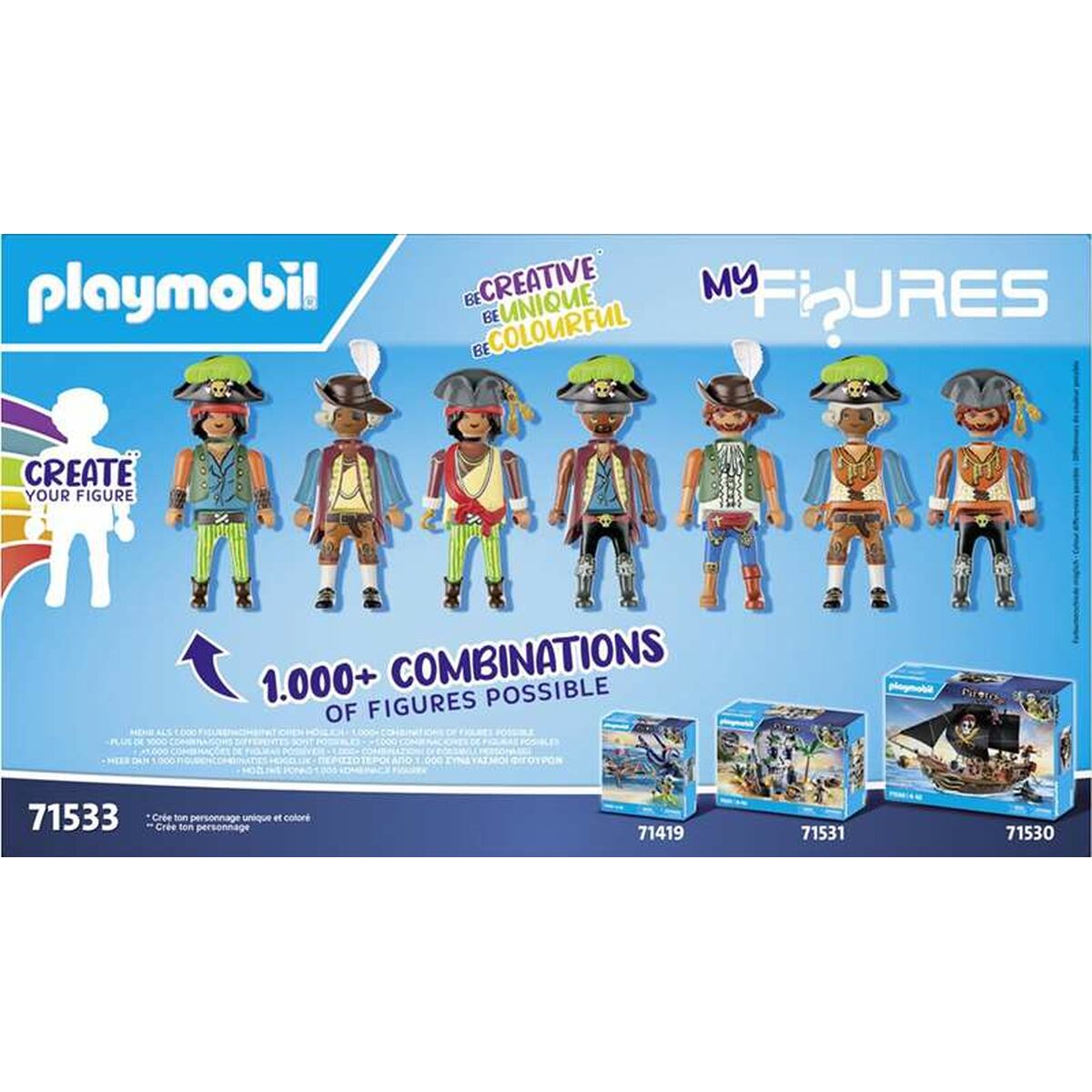 Playset Playmobil Pirates 71533 83 Dalys