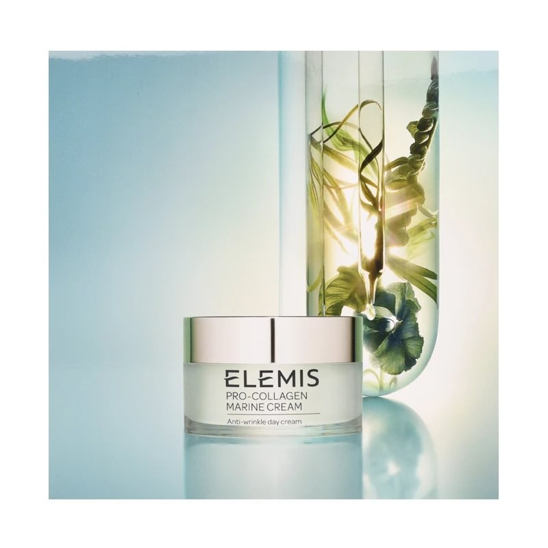 Elemis VIP rinkinys: Elemis Pro-Collagen Oxygenating naktinis kremas 15 ml + Elemis Pro-Collagen Marine kremas 30 ml + Elemis Pro-Collagen valomasis balzamas 20 g