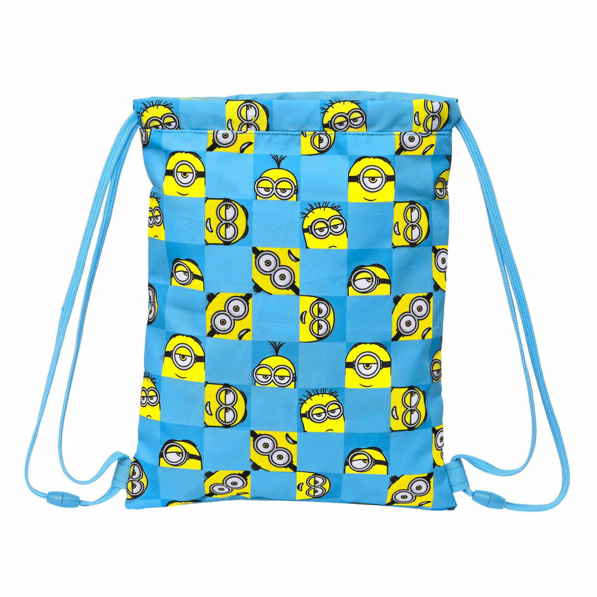 Kuprinė su virvutėmis Minions Minionstatic Mėlyna 26 x 34 x 1 cm