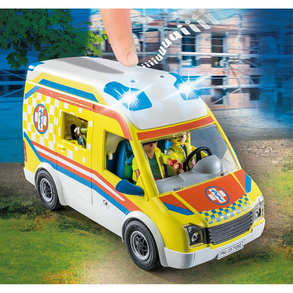 Playset Playmobil 71202 City Life Ambulance 67 Dalys