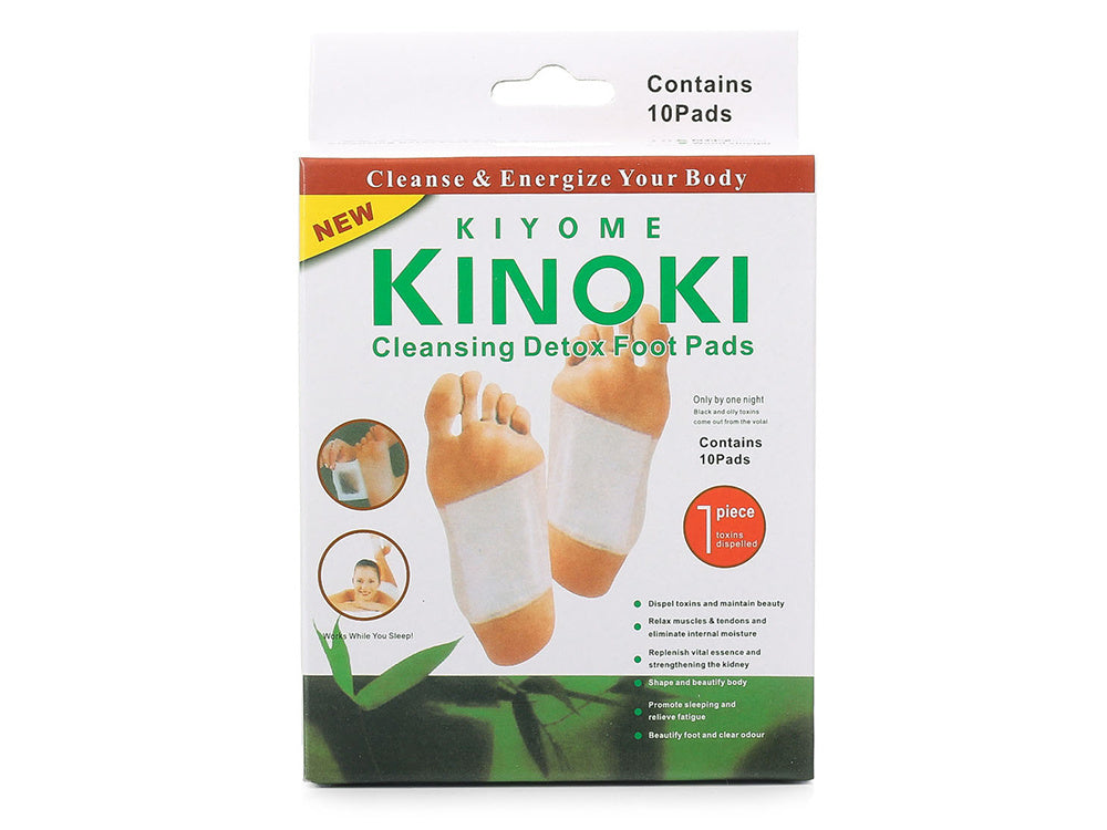 Detox kinoki pėdų valymo plasteriai 10 vnt.