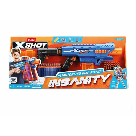 Minkštų strėlyčių šautuvas X-Shot Insanity clip 80 x 40 cm