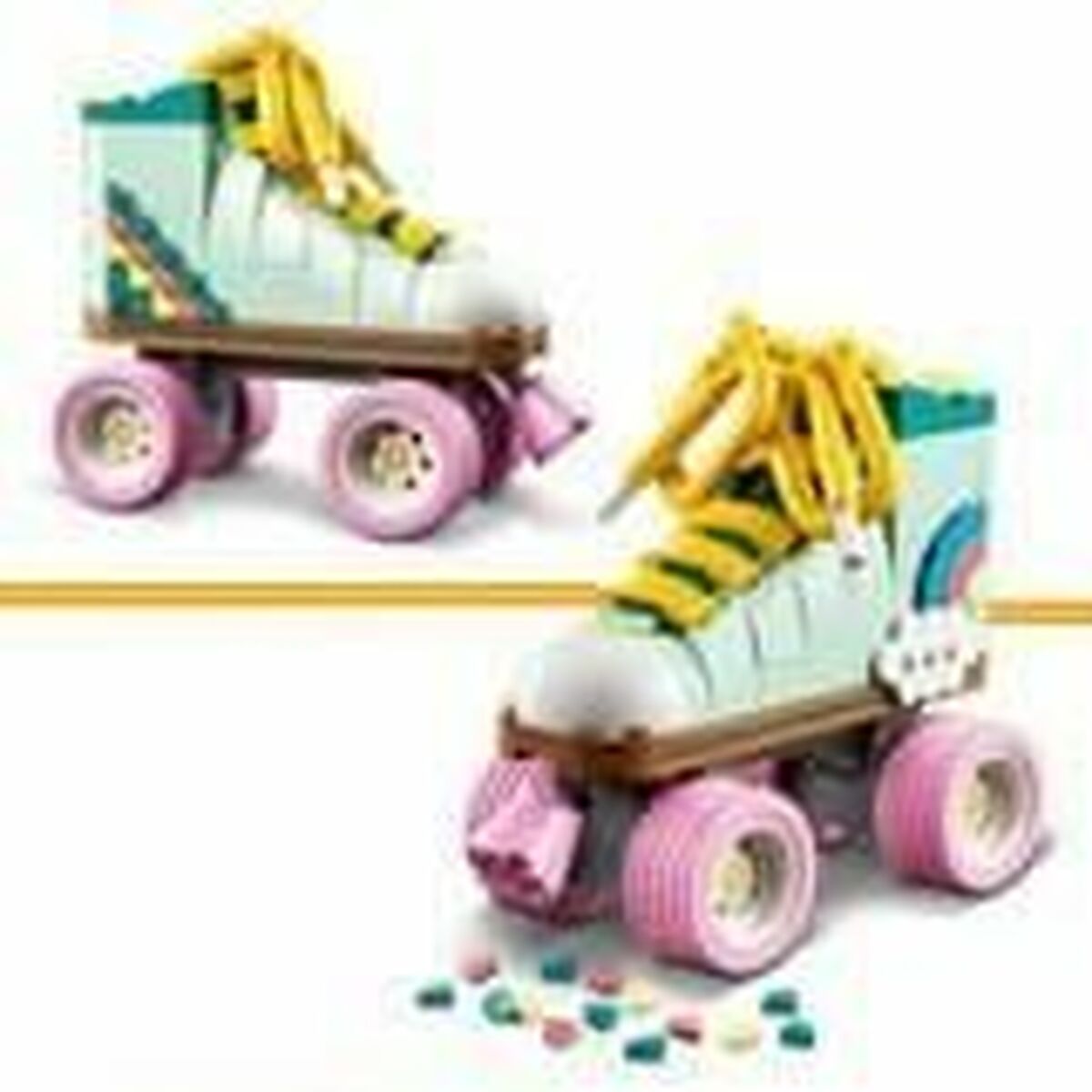 Statybos rinkinys Lego 31148 Creator 3in1 Retro Roller Skates Spalvotas