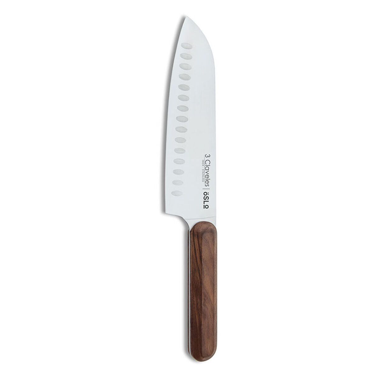 Santoku peilis 3 Claveles Oslo Nerūdijantis plienas 17,5 cm