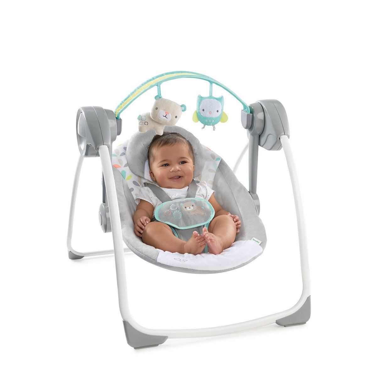 Supamoji kėdė Ingenuity Comfort 2 Go ™ Compact Swing Fanciful Forest