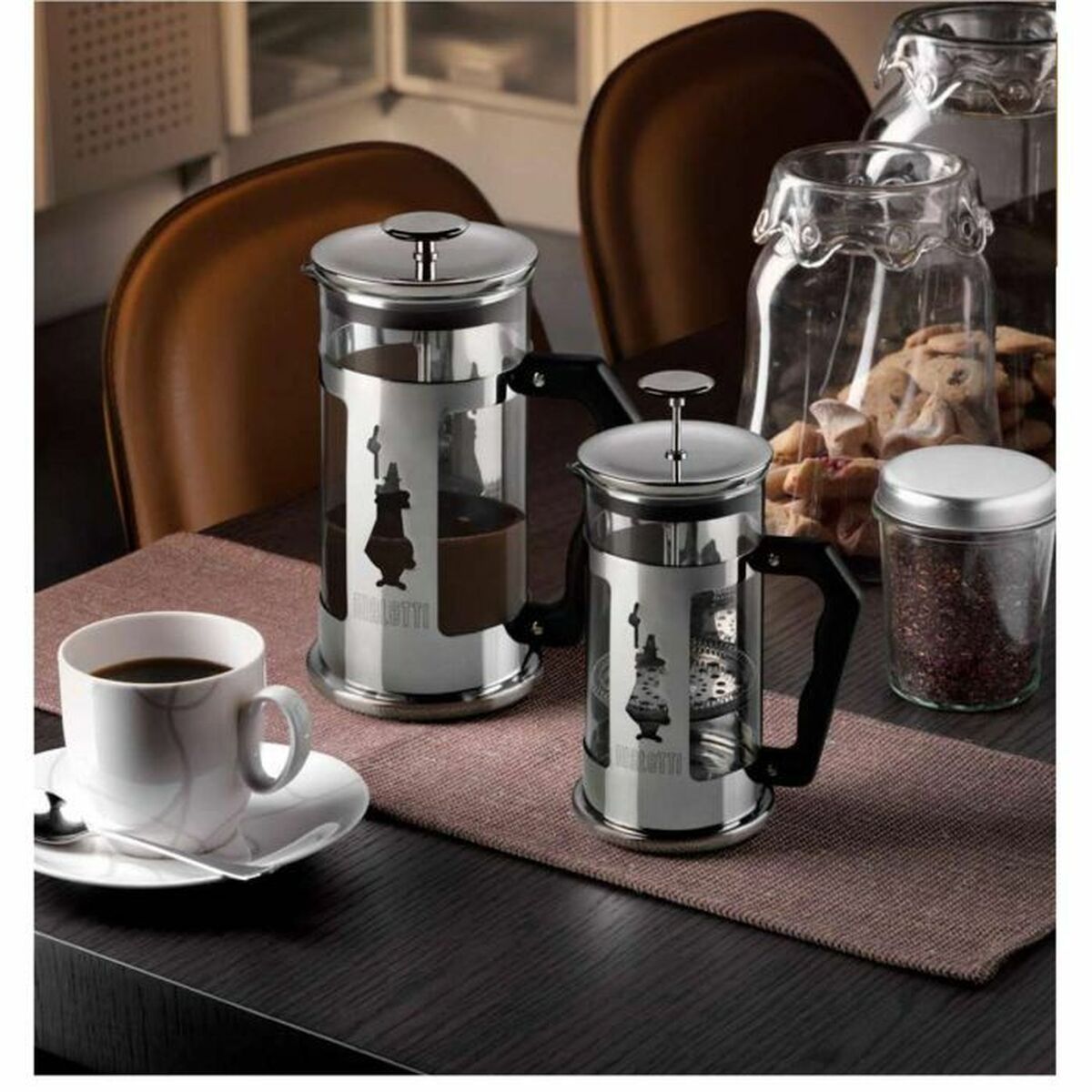 Prancūziškas kavinukas Bialetti French Press Aliuminis Klasikinis