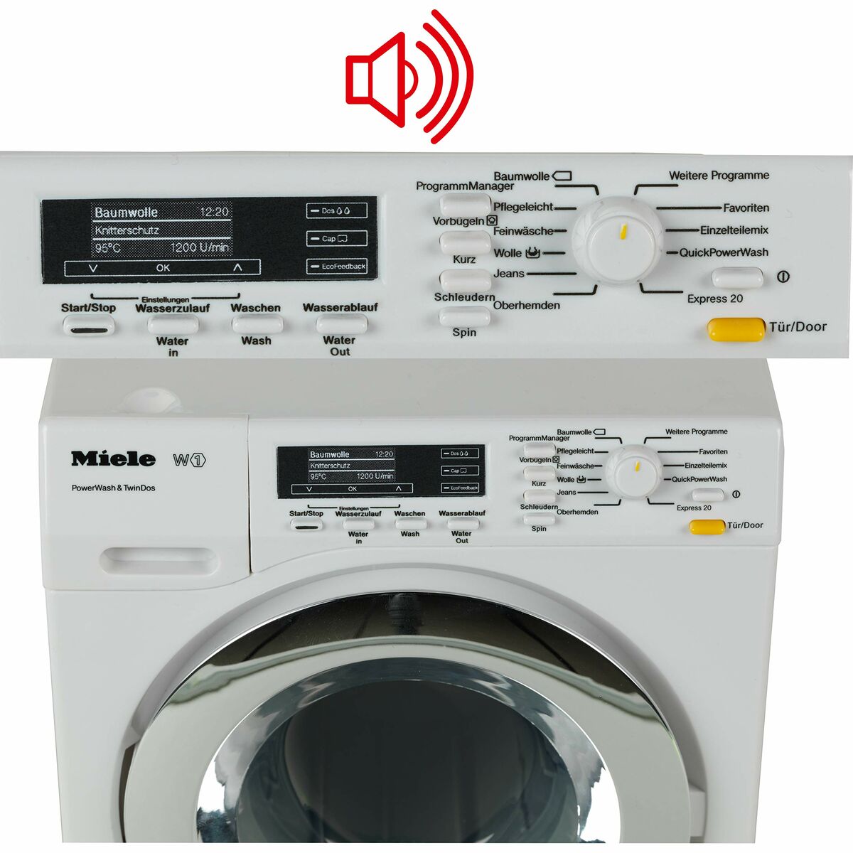 Žaislinis prietaisas Klein Children's Washing Machine 18,5 x 18,5 x 26 cm