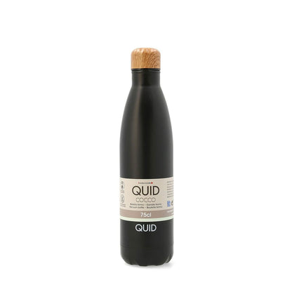 Termo Puodelis Quid Cocco Juoda Metalinis 750 ml