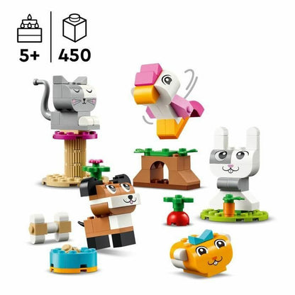 Statybos rinkinys Lego Classic Creative Pets Spalvotas