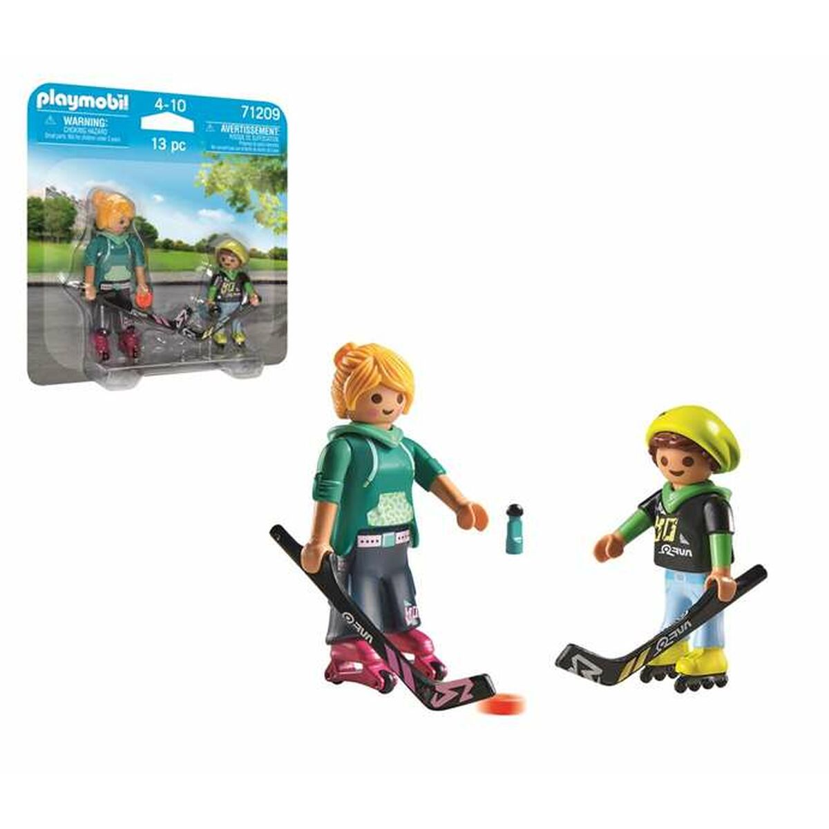 Playset Playmobil 71209 13 Dalys Ledo ritulio žaidėjas Duo