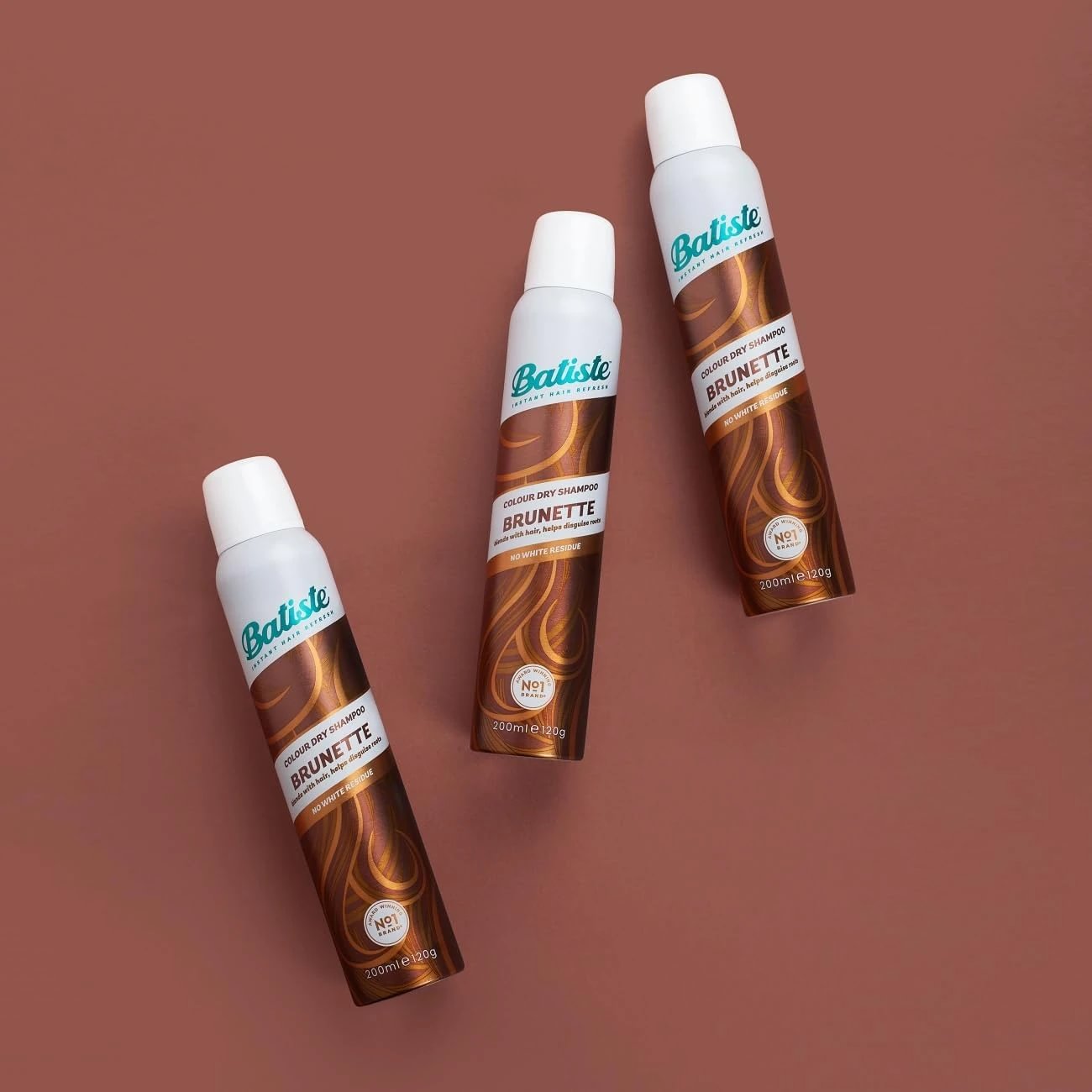 Batiste Medium & Brunette sausas šampūnas 200ml