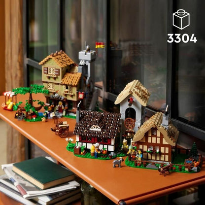 Statybos rinkinys Lego 10332 Medieval Town Square 3304 Dalys