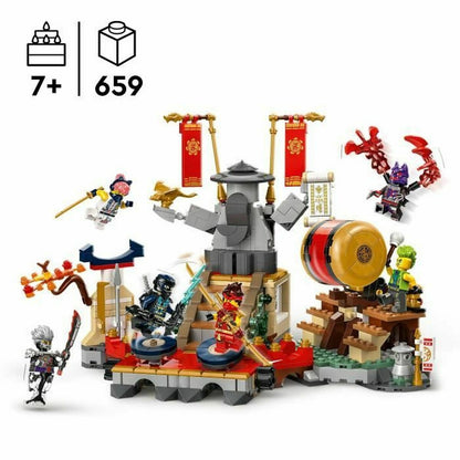 Statybos rinkinys Lego NINJAGO 71818 Tournament Battle Arena Spalvotas 659 Dalys