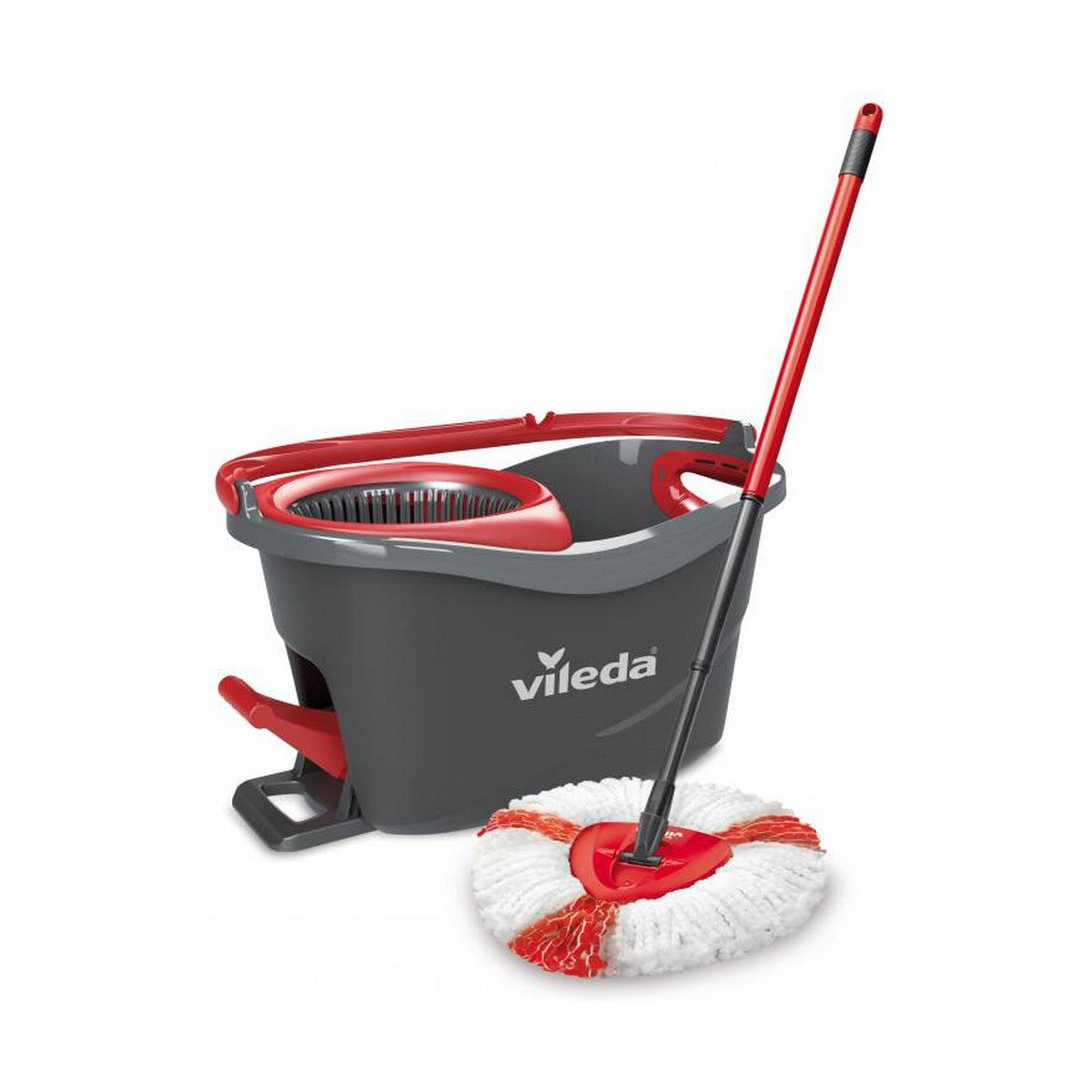 Mop with Bucket Vileda Turbo Easywriting & Clean polipropileno