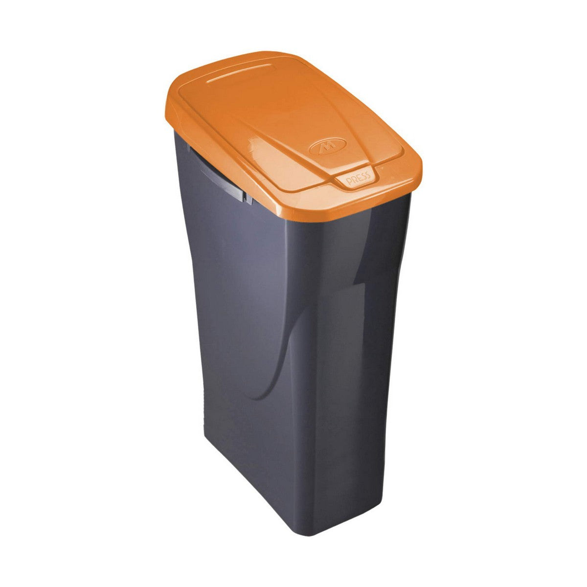 Šiukšlių dėžė Juoda / Oranžinė polipropileno (15 L)