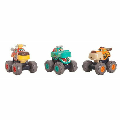 Trinties sunkvežimis Monster Trucks 17 x 15 x 15 cm (17 x17 x 15 cm)