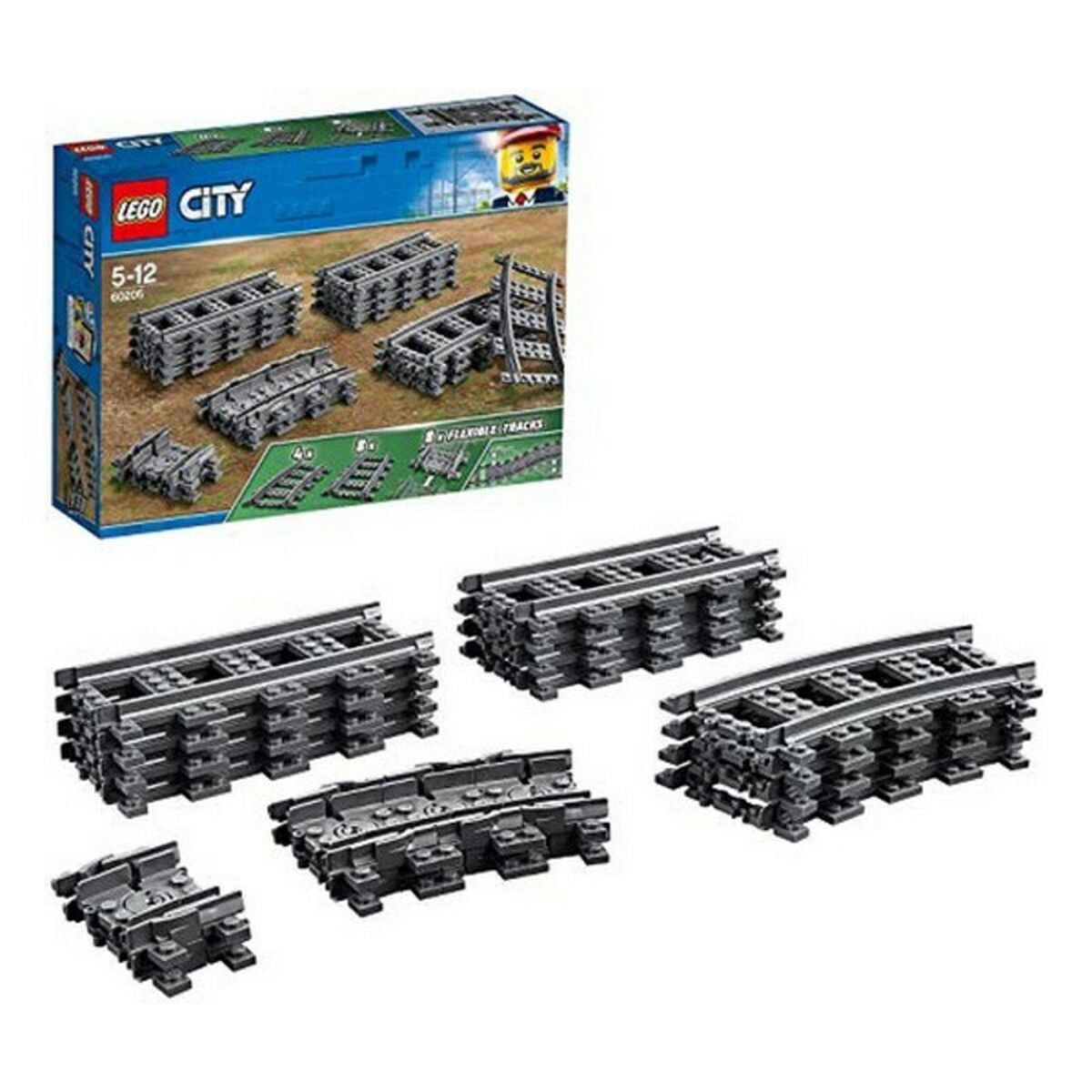 Playset   Lego City 60205 Rail Pack         20 Dalys  