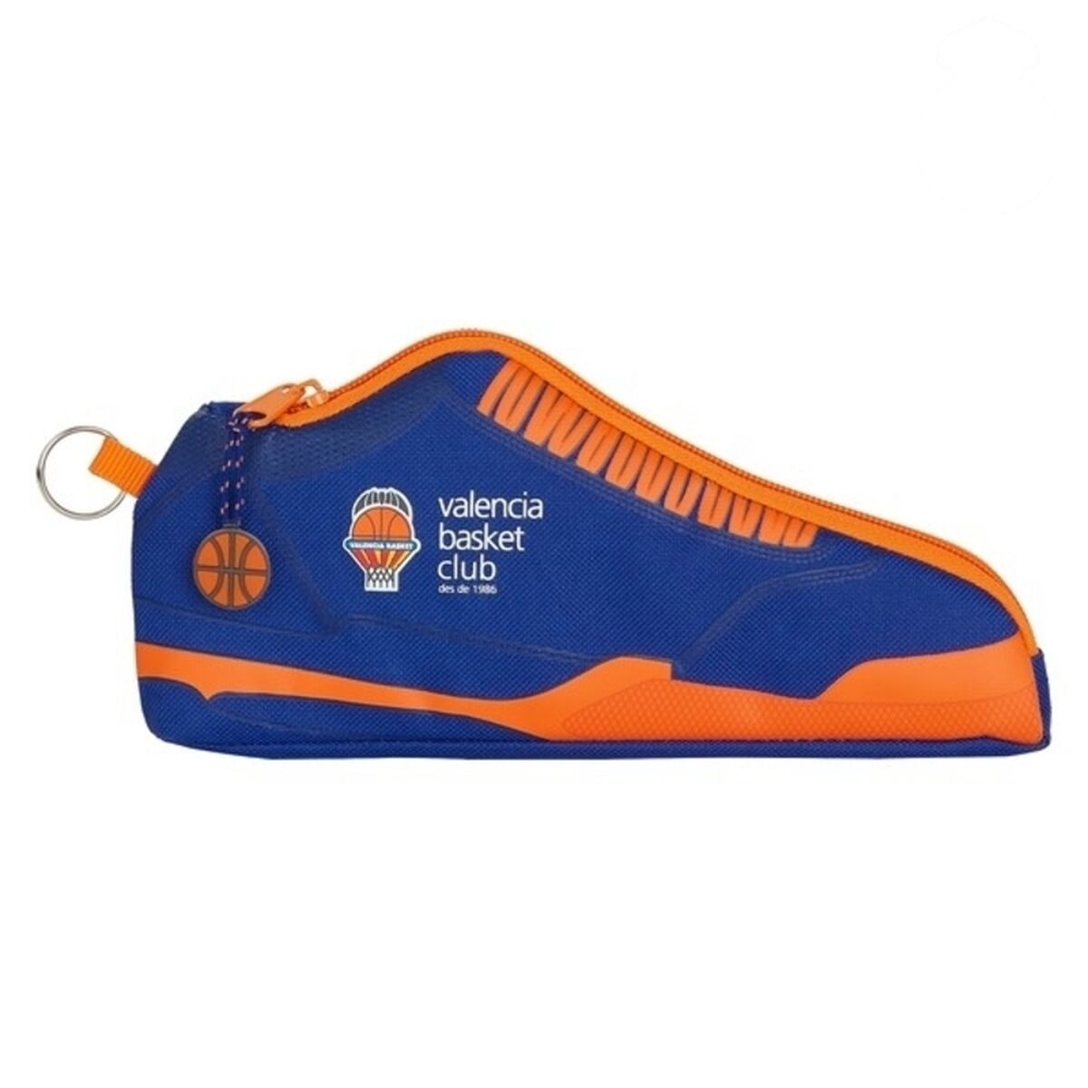 Krepšys Valencia Basket M584 Mėlyna Oranžinė (24 x 10 x 2 cm)