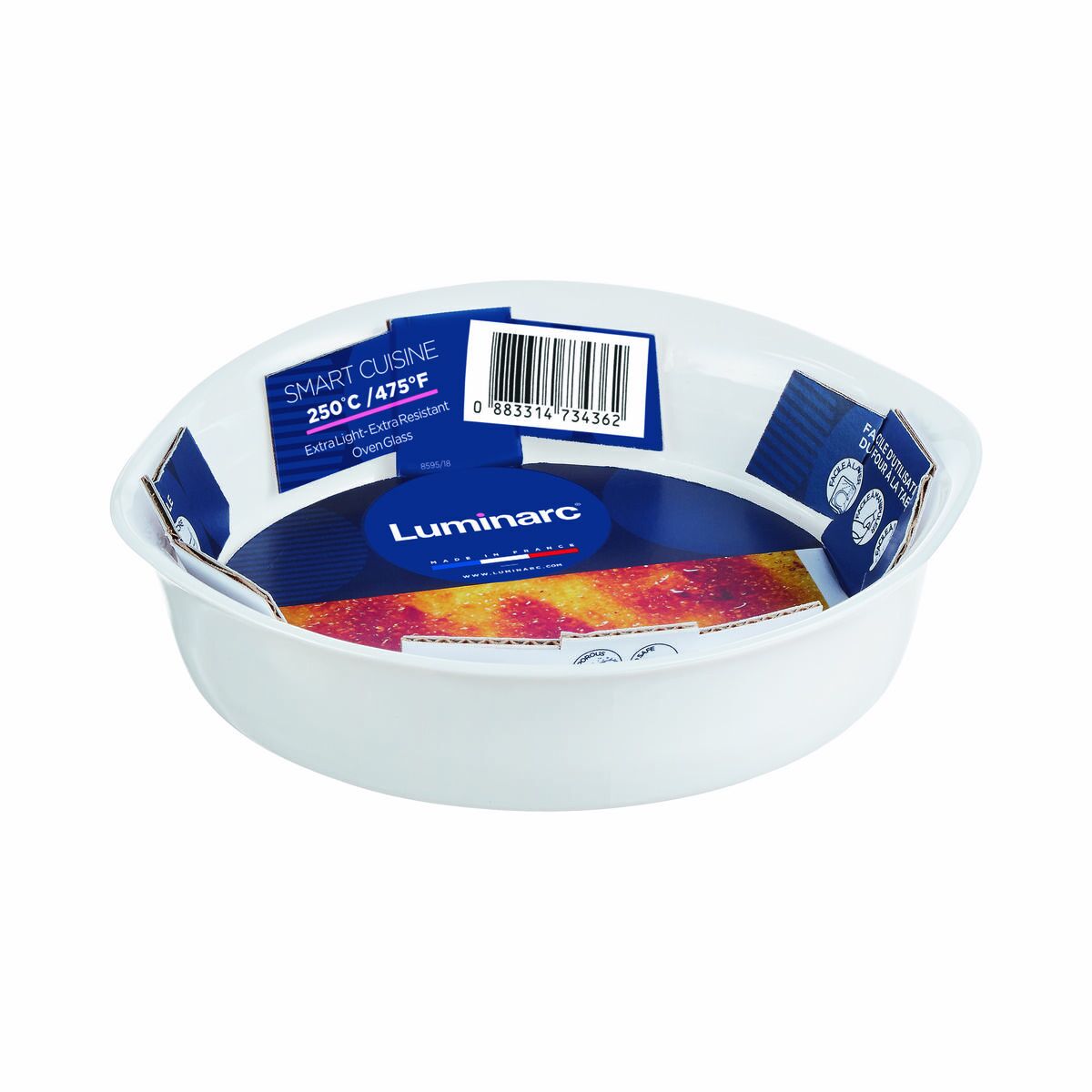 Keptuvė skersmuo Luminarc Smart Cuisine Balta stiklas Ø 14 cm Lašas (12 vnt.)