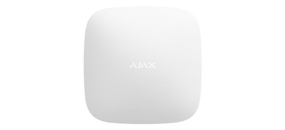 Bevielė centralė Ajax Hub 2 38239.40.WH1 (balta, 2G)