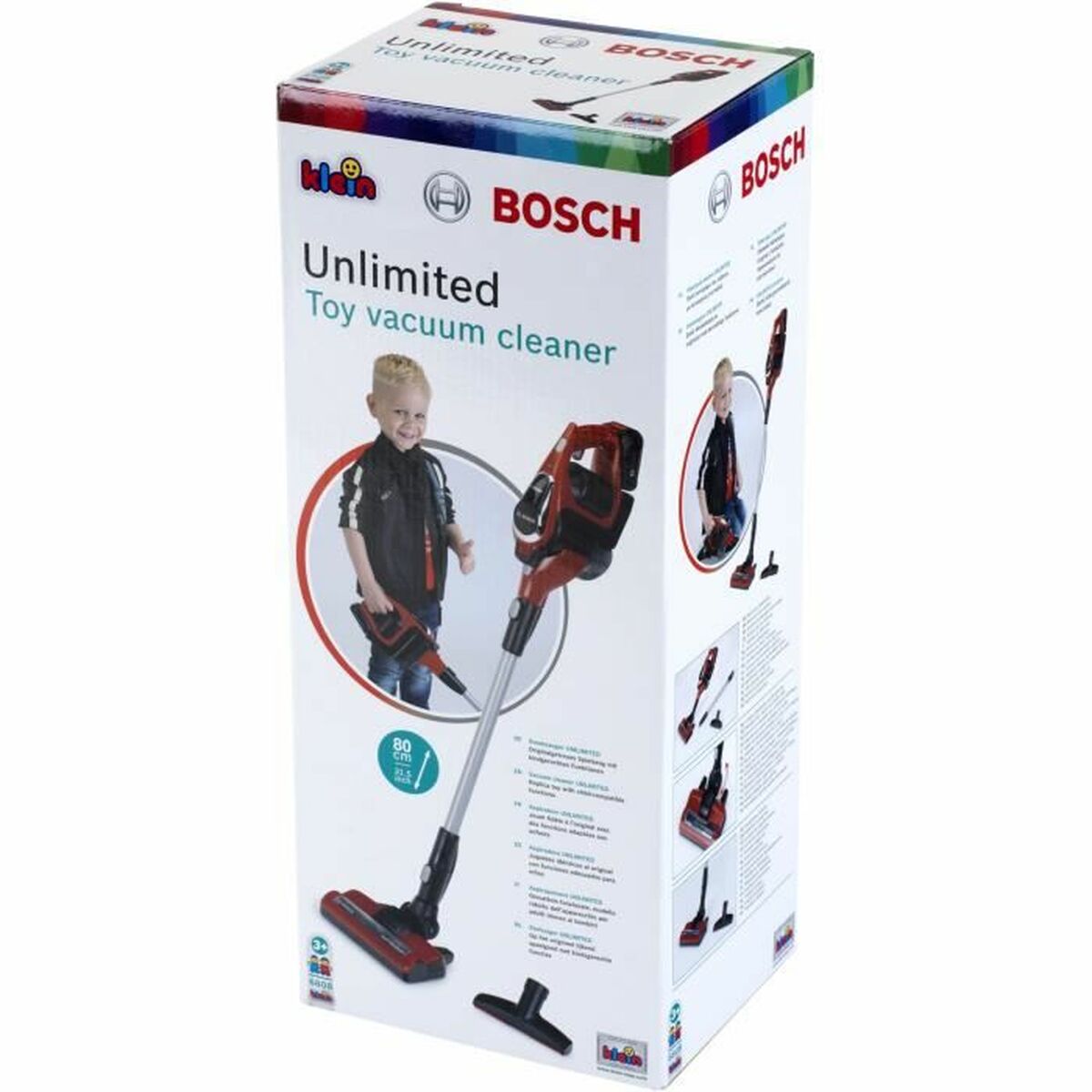 Žaislinis dulkių siurblys Klein Bosch Unlimited 3 in 1