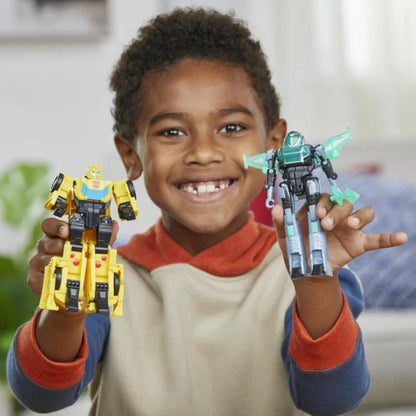 Veiklos rodikliai Hasbro Cyber-Combiner Bumblebee et Mo Malto