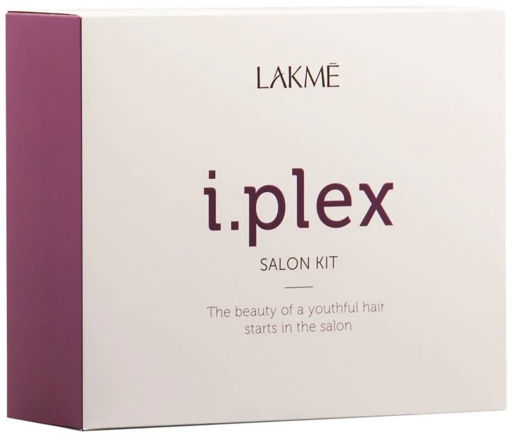 Lakme I.Plex Salon Kit: Premium Bond 500 ml, Keratech I.Power 500 ml, dozatorius, pompa, Hair Perfection 3x10 ml