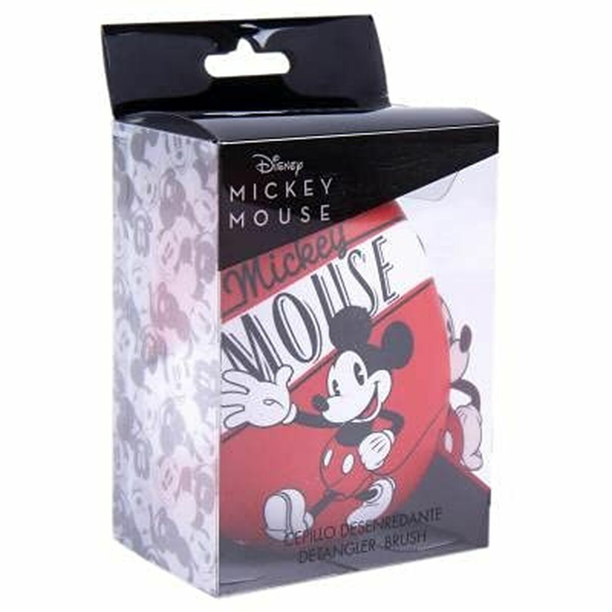 Atpainiojantis šepetys Disney   Raudona Mickey Mouse 7 x 9 x 4 cm