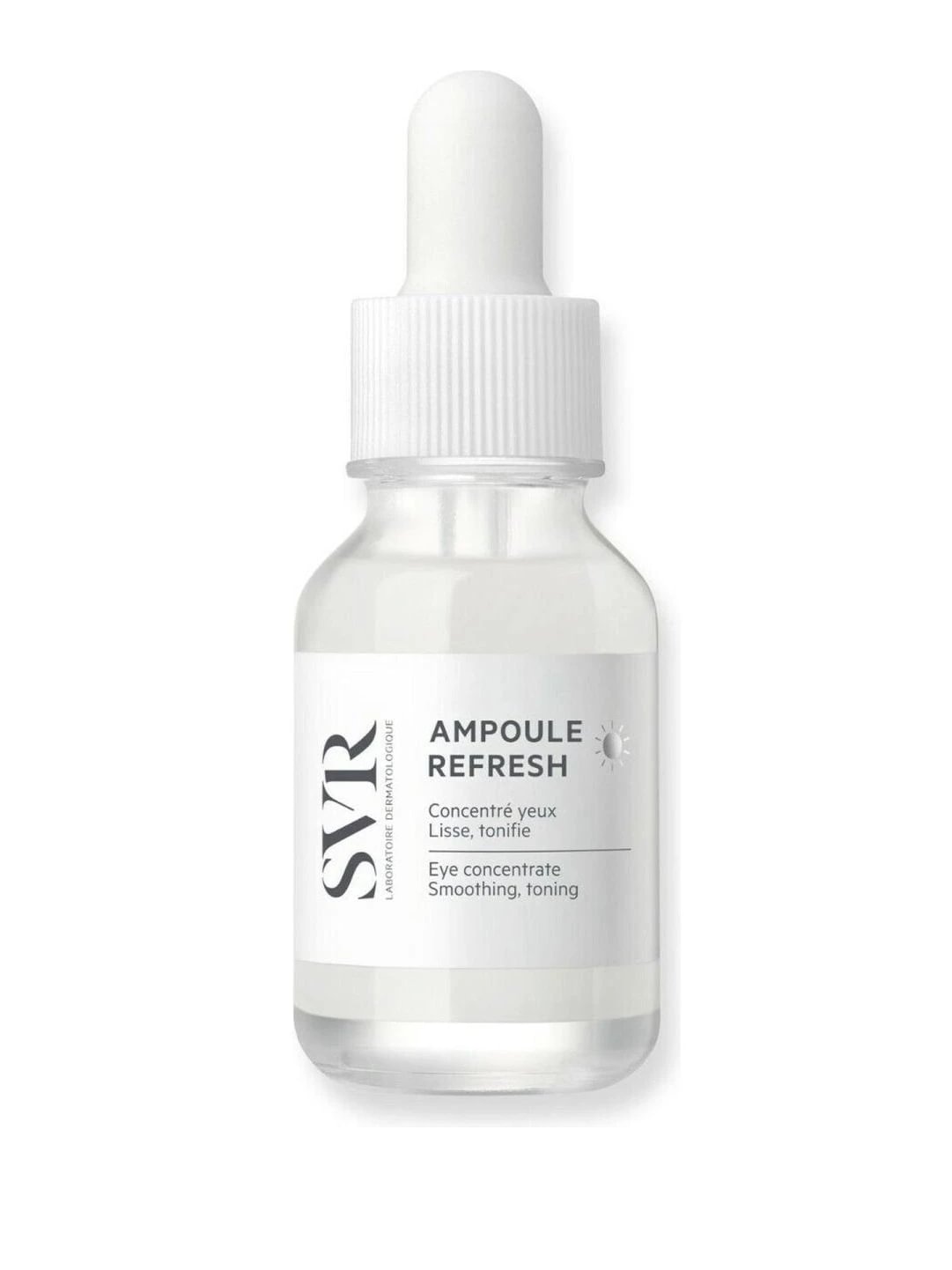 SVR Ampoule Refresh Smoothing Toning Concentrate Eye akių serumas15 ml