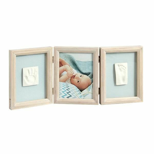 Nuotraukų rėmelis BABY ART Birth Gift Ruda Medžio