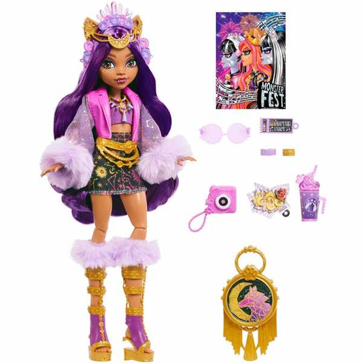 Lėlė Monster High Clawdeen Wolf