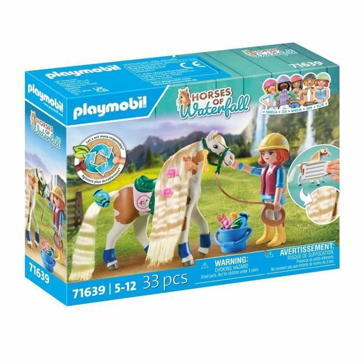 Playset Playmobil 71639 Ellie with horse 33 Dalys