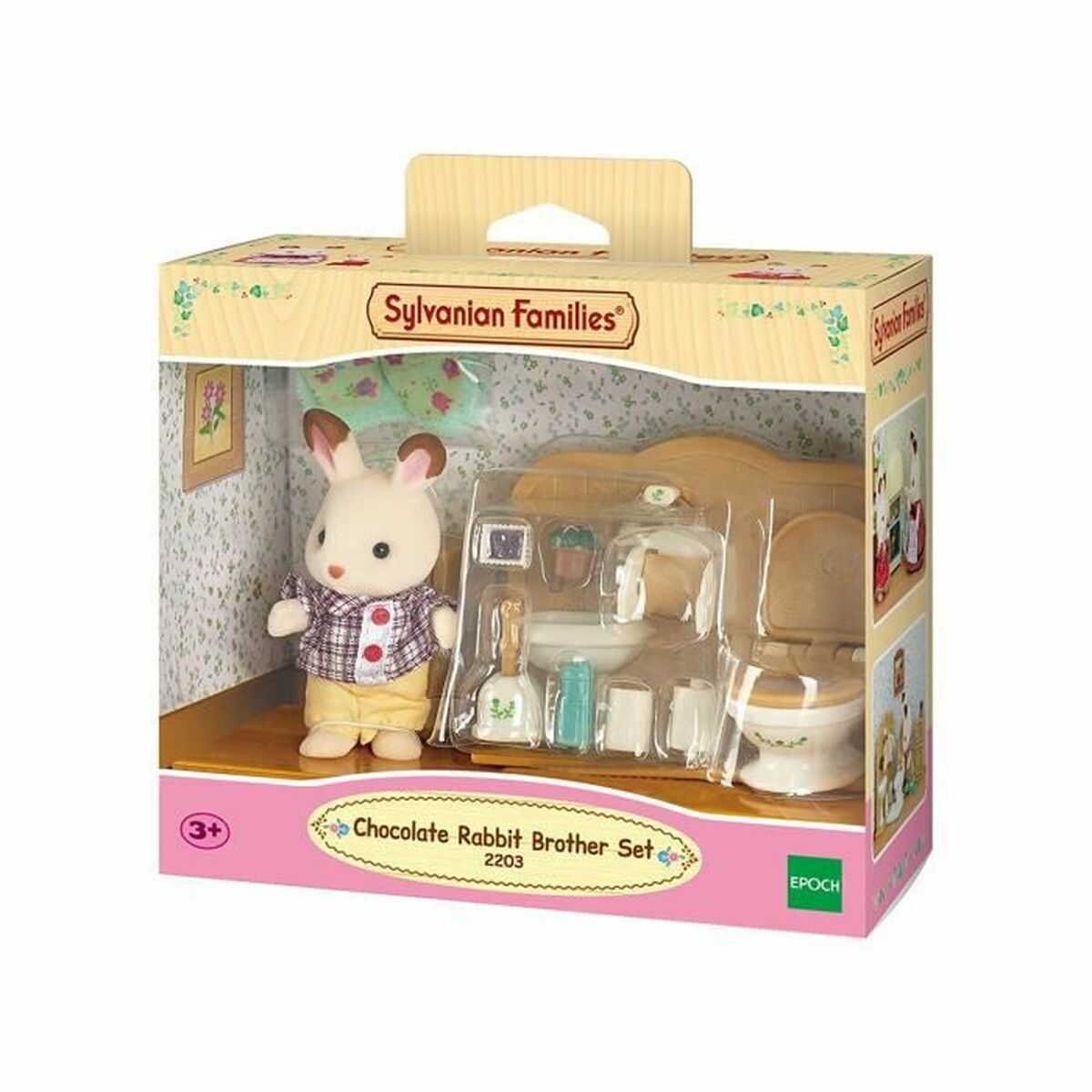 Veiklos rodikliai Sylvanian Families Chocolate Rabbit and Toilet Set