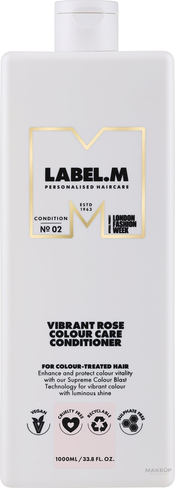 Label.m Professional Vibrant Rose Color Care kondicionierius 1000 ml