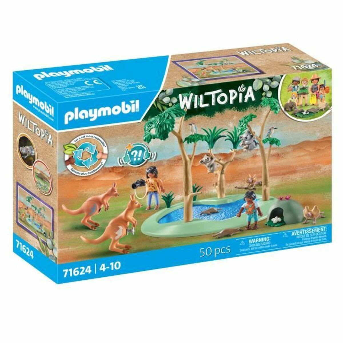 Playset Playmobil Animal Explorers