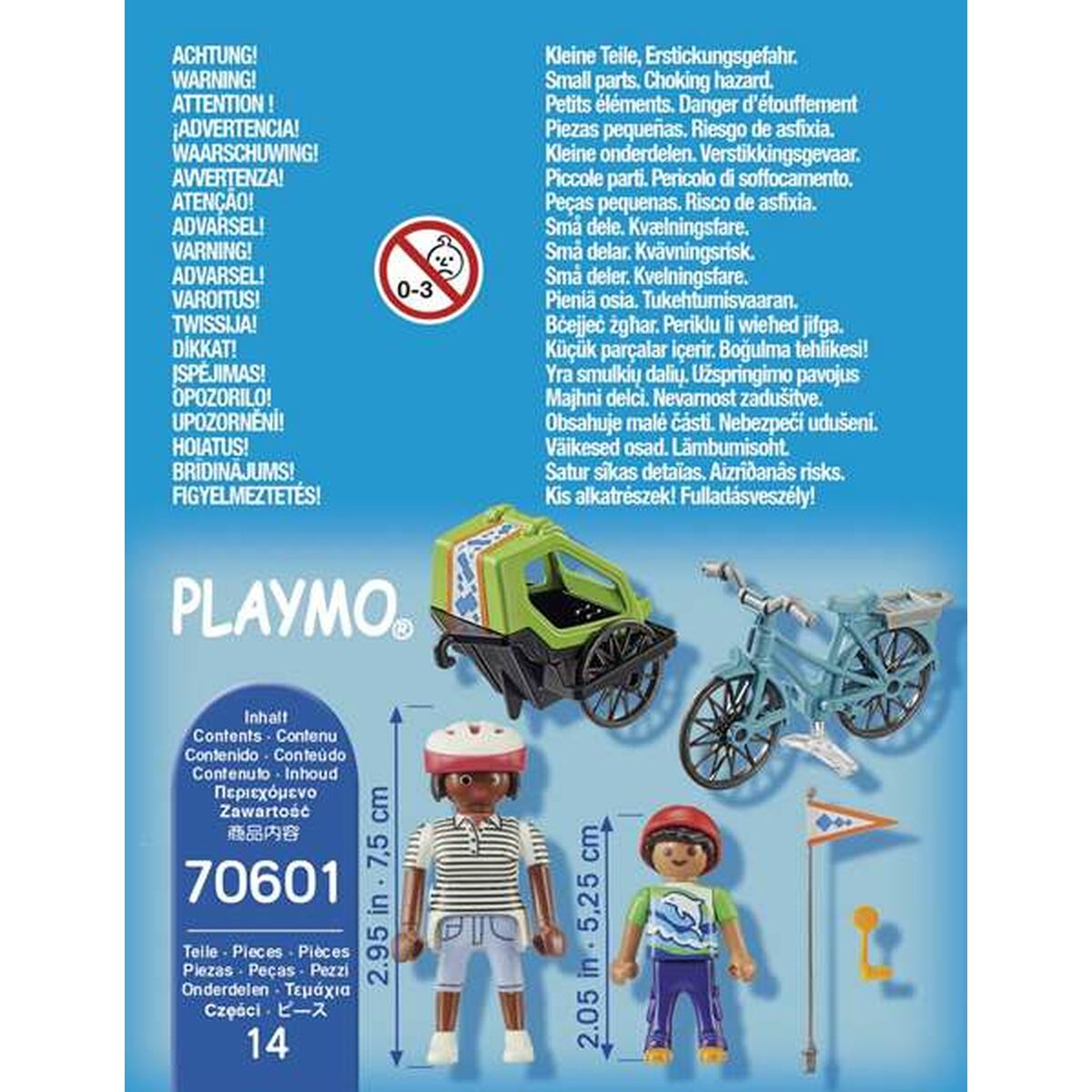 Sujungiama dalis Playmobil Special Plus Dviratis Excursion 70601 (14 pcs)