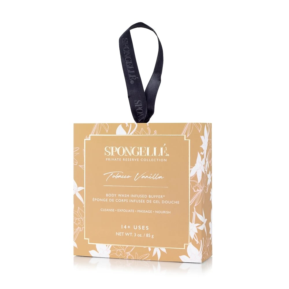 Spongelle Boxed White Flower Tobacco Vanilla parfumuota kempinė, 1 vnt.