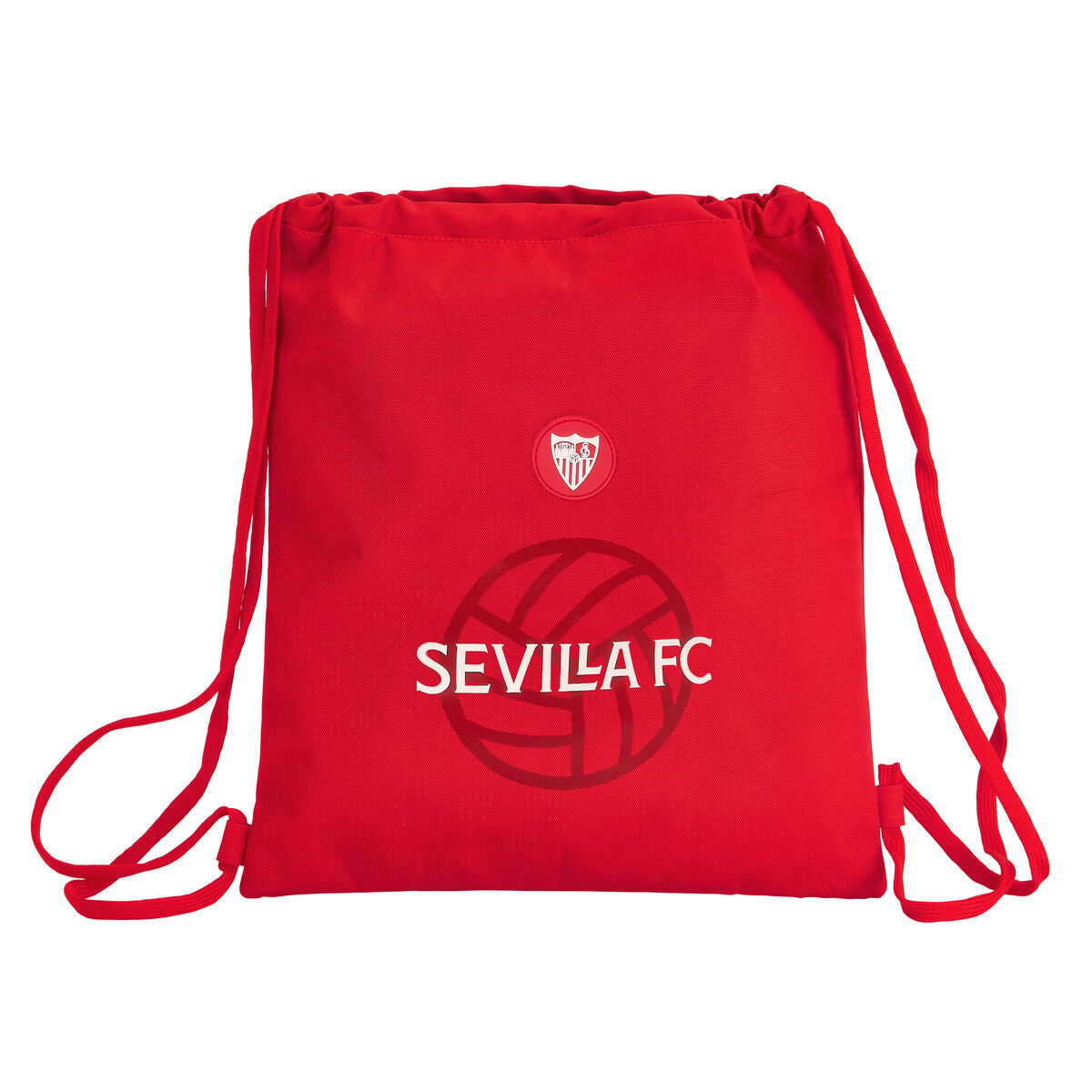 Kuprinė su virvutėmis Sevilla Fútbol Club Raudona 35 x 40 x 1 cm