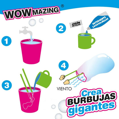 Muilo burbulai WOWmazing 41 cm (24 vnt.)