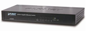 8-prievadų Gigabitinis interneto tinklo šakotuvas Planet GSD-805-EU