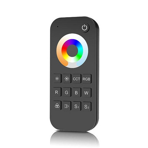 RT5 nuotolinis valdymo pultelis, 1 zonos RGB/RGBW ir CCT