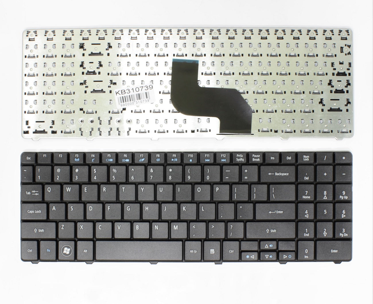 Klaviatūra ACER Aspire: 5332, 5334, 5516, 5517, 5732, 5734, 5532, 5534