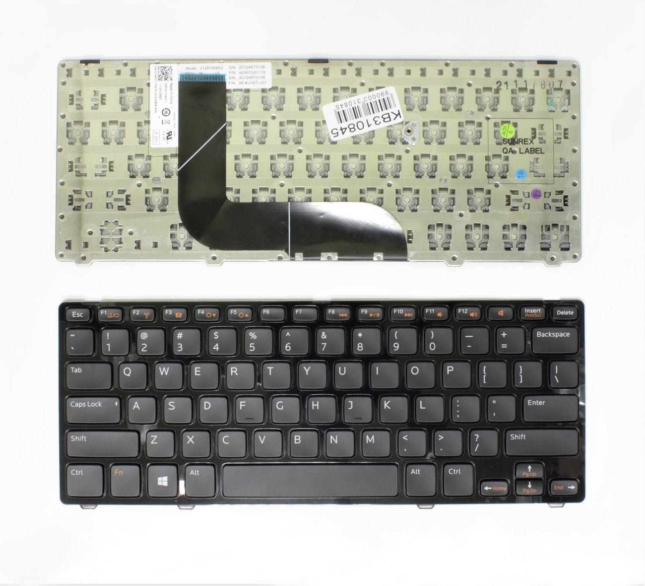 Klaviatūra DELL Inspiron 13Z: 5323, 14Z: 5423