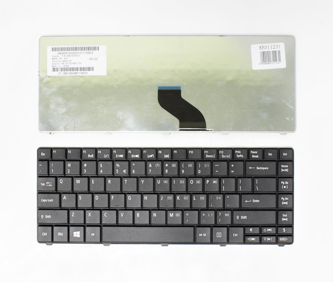 Klaviatūra ACER Aspire: E1-451G, E1-471