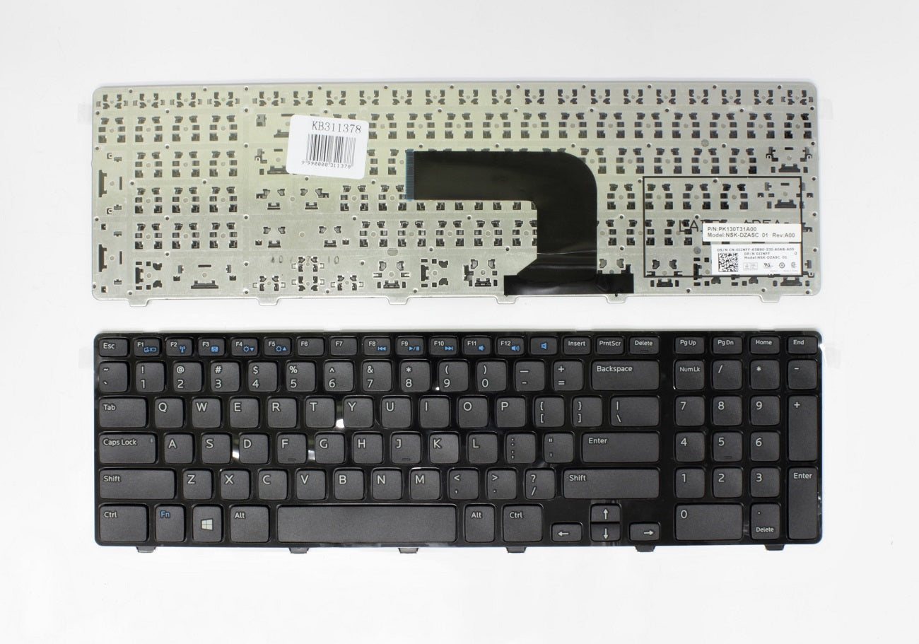Klaviatūra DELL Inspiron: 17 3721