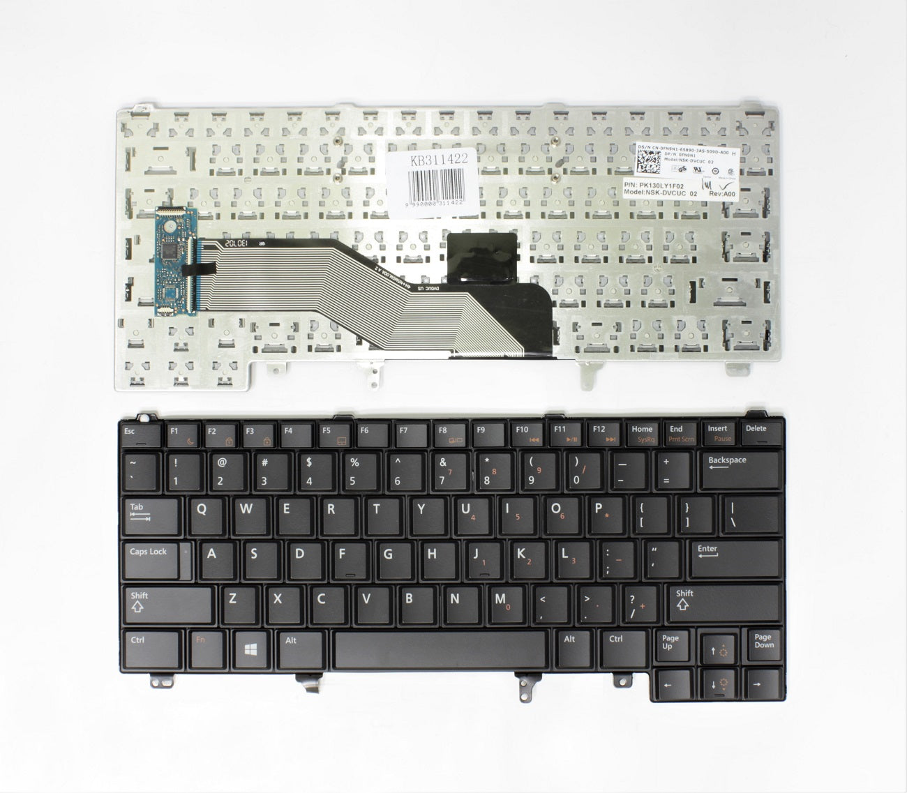 Klaviatūra DELL Latitude: E6220, E6420