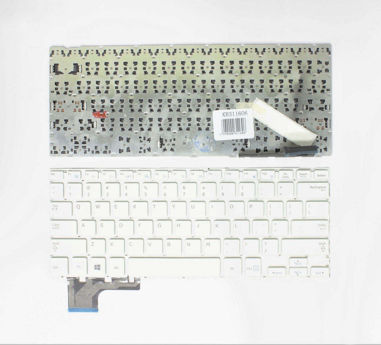 Klaviatūra SAMSUNG NP905S3G NP910S3G NP915S3G, balta