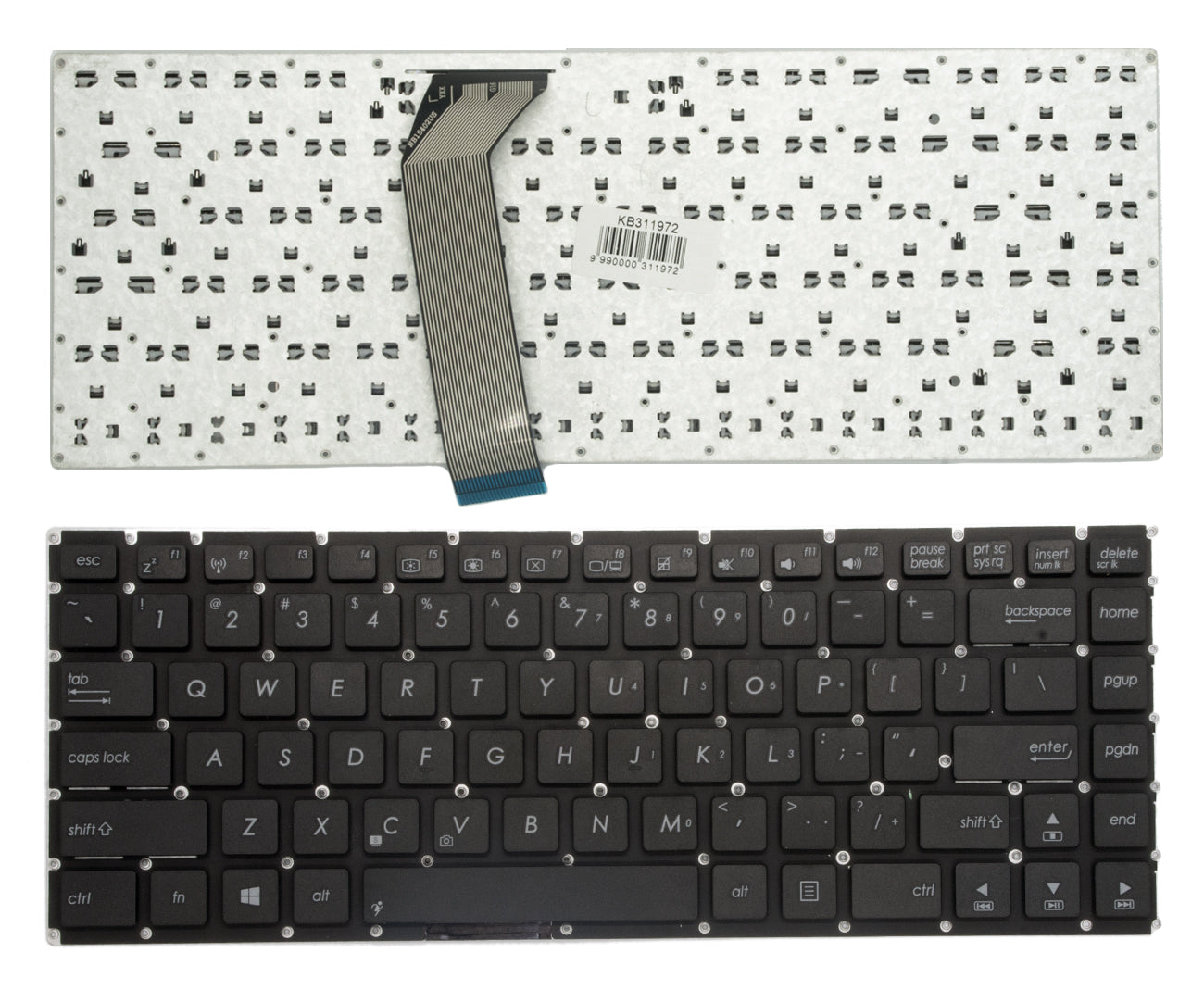 Klaviatūra ASUS: X402, X402C, X402CA, F402, F402C, F402CA, F45